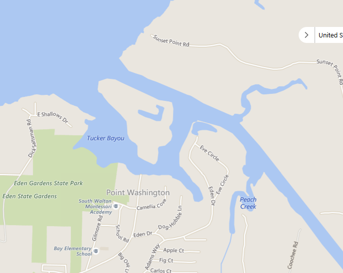 ZIP Code 32459  map and directions   Bing Maps.png